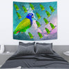 Blue Headed Parrot Print Tapestry-Free Shipping - Deruj.com