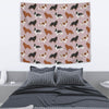 Cavalier King Charles Spaniel Dog Pattern Print Tapestry-Free Shipping - Deruj.com