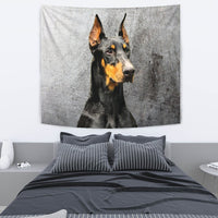 Amazing Dobermann Dog Print Tapestry-Free Shipping - Deruj.com