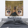 Amazing German Shepherd Print Tapestry-Free Shipping - Deruj.com