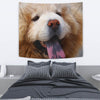 Chow Chow Dog Blue Tongue Print Tapestry-Free Shipping - Deruj.com