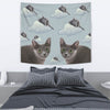 Korat Cat Print Tapestry-Free Shipping - Deruj.com