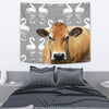 Parthenaise Cattle (Cow) Print Tapestry-Free Shipping - Deruj.com