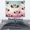 Brittany dog Print Tapestry-Free Shipping - Deruj.com