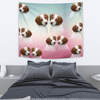 Brittany dog Print Tapestry-Free Shipping - Deruj.com