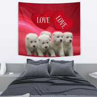Central Asian Shepherd Puppies Print Tapestry-Free Shipping - Deruj.com
