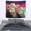 Brown Swiss Cattle (Cow) Print Tapestry-Free Shipping - Deruj.com