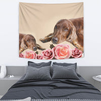 Cute Irish Setter Dog Print Tapestry-Free Shipping - Deruj.com