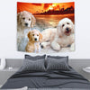 Goldendoodle Dog Print Tapestry-Free Shipping - Deruj.com
