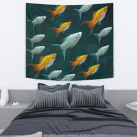 Amazing Mollie Fish Print Tapestry-Free Shipping - Deruj.com