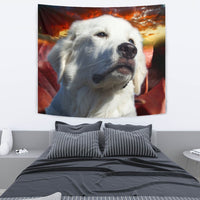 Great Pyrenees Dog Print Tapestry-Free Shipping - Deruj.com