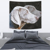 Weimaraner Dog Watercolor Art Print Tapestry-Free Shipping - Deruj.com
