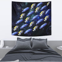 Cynotilapia Afra Fish Print Tapestry-Free Shipping - Deruj.com