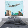 Happy Cats Print Tapestry-Free Shipping - Deruj.com