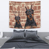 Miniature Pinscher Dog Print Tapestry-Free Shipping - Deruj.com