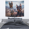 Cute Miniature Pinscher Print Tapestry-Free Shipping - Deruj.com