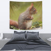 Red Squirrel Print Tapestry-Free Shipping - Deruj.com
