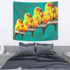 Sun Conure Parrot Print Tapestry-Free Shipping - Deruj.com