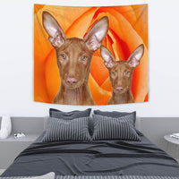 Cute Pharaoh Hound Print Tapestry-Free Shipping - Deruj.com