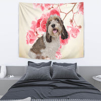 Petit Basset Griffon Vendeen Print Tapestry-Free Shipping - Deruj.com