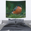 Bullfinch Bird Print Tapestry-Free Shipping - Deruj.com