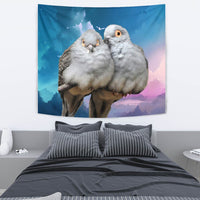 Lovely Diamond Dove Bird Print Tapestry-Free Shipping - Deruj.com