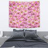 Pink Daisy Flower Print Tapestry-Free Shipping - Deruj.com