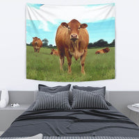 Angus cattle (Cow) Print Tapestry-Free Shipping - Deruj.com