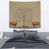 Amazing Gelbvieh Cattle (Cow) Print Tapestry-Free Shipping - Deruj.com