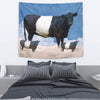 Amazing Belted Galloway Cattle (Cow) Print Tapestry-Free Shipping - Deruj.com