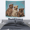 Lovely Burmese Cat Print Tapestry-Free Shipping - Deruj.com