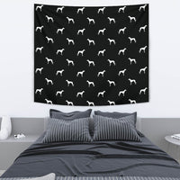 Whippet Dog Pattern Print Tapestry-Free Shipping - Deruj.com