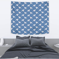 Lowchen Dog Pattern Print Tapestry-Free Shipping - Deruj.com