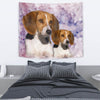 Amazing American Foxhound Dog Print Tapestry-Free Shipping - Deruj.com