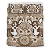 Amazing Chihuahua Dog Flowers Print Bedding Set-Free Shipping - Deruj.com