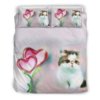 Exotic Shorthair Cat Print Bedding Set-Free Shipping - Deruj.com