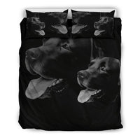 Amazing Black Labrador Dog Print Bedding Set-Free Shipping - Deruj.com