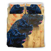Newfoundland Dog Art Print Bedding Set-Free Shipping - Deruj.com