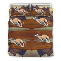 Whippet Dog Racing Print Bedding Sets-Free Shipping - Deruj.com