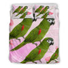 Cute Red Shouldered Macaw Parrots Print Bedding Sets-Free Shipping - Deruj.com