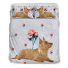 Australian Terrier dog Floral Print Bedding Sets-Free Shipping - Deruj.com