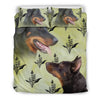 Amazing Beauceron Dog floral Print Bedding Sets-Free Shipping - Deruj.com