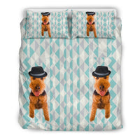 Welsh Terrier Dog With Cap Print Bedding Sets-Free Shipping - Deruj.com