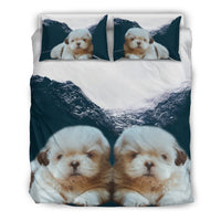 Cute Shih Tzu Dog Print Bedding Sets-Free Shipping - Deruj.com