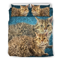 Amazing Selkirk Rex Cat Print Bedding Set-Free Shipping - Deruj.com