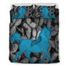Lovely Anglo Arabian Horse Print Bedding Sets- Free Shipping - Deruj.com