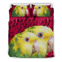 Cute Amazon Parrot Art Print Bedding Set-Free Shipping - Deruj.com