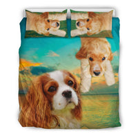 Lovely Cavalier King Charles Spaniel Dog Print Bedding Sets-Free Shipping - Deruj.com