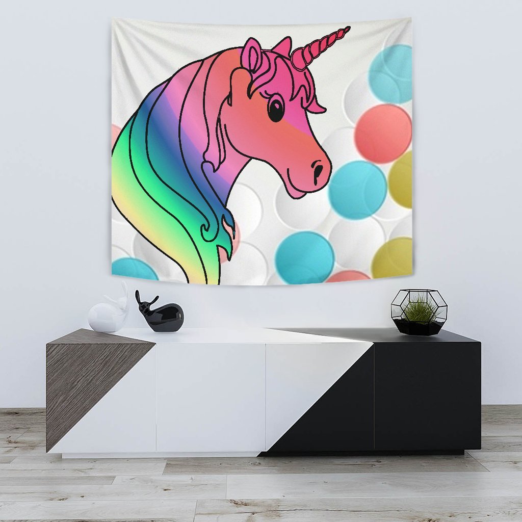 Unicorn Print Tapestry-Free Shipping - Deruj.com