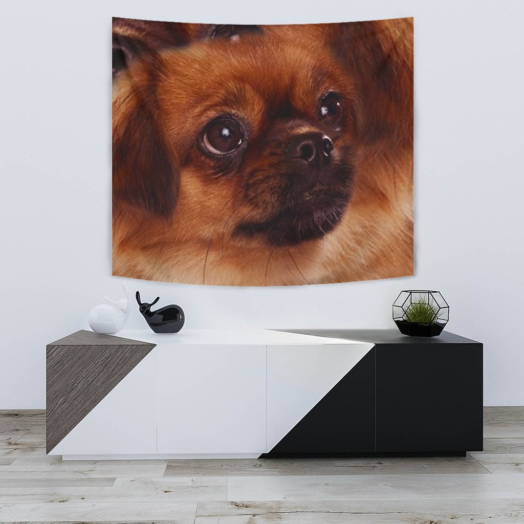 Tibetan Spaniel Print Tapestry-Free Shipping - Deruj.com